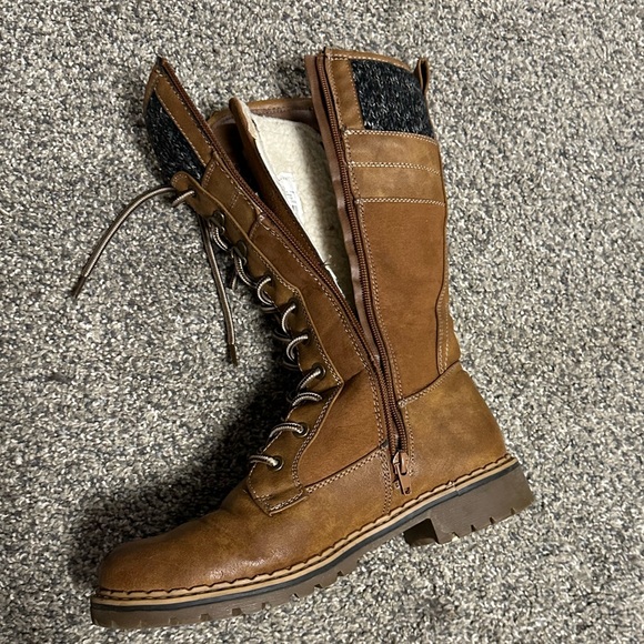 SOLD Denver Hayes calf-high lined winter boots women’s US 7.5 - Picture 11 of 12